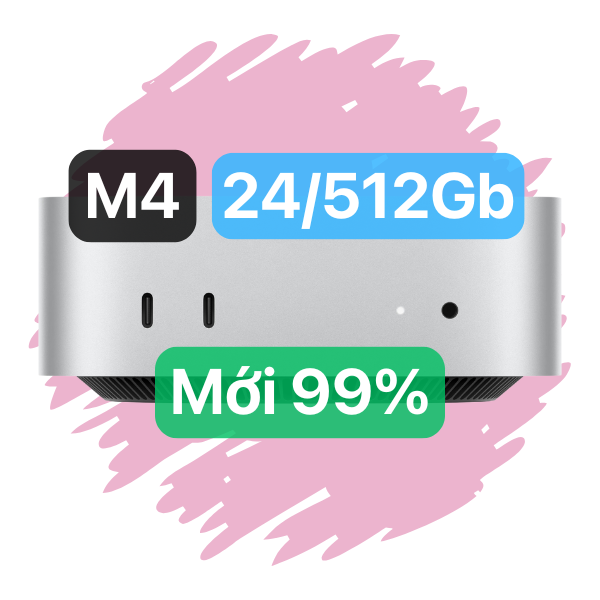 Mac Mini M4 24/512Gb Chính Hãng (LikeNew)
