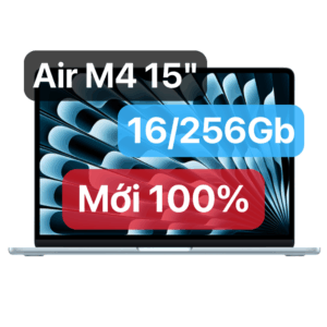 MacBook Air M4 15-inch 16/256Gb 10CPU/10GPU Chính Hãng