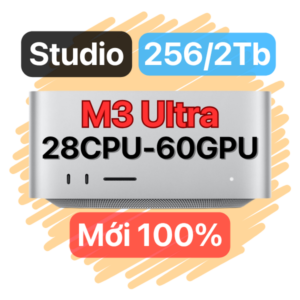 Mac Studio M3 Ultra 256/2Tb Chính Hãng (Mới 100%)