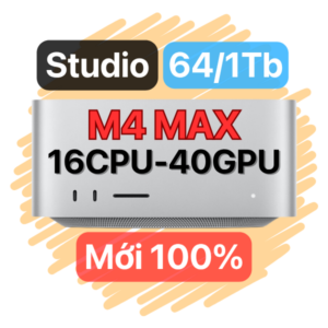Mac Studio M4 Max 64/1Tb Chính Hãng (Mới 100%)