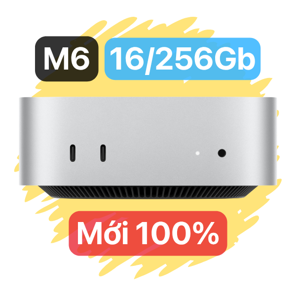 Mac Mini M6 16/256Gb Chính Hãng (Mới 100%)