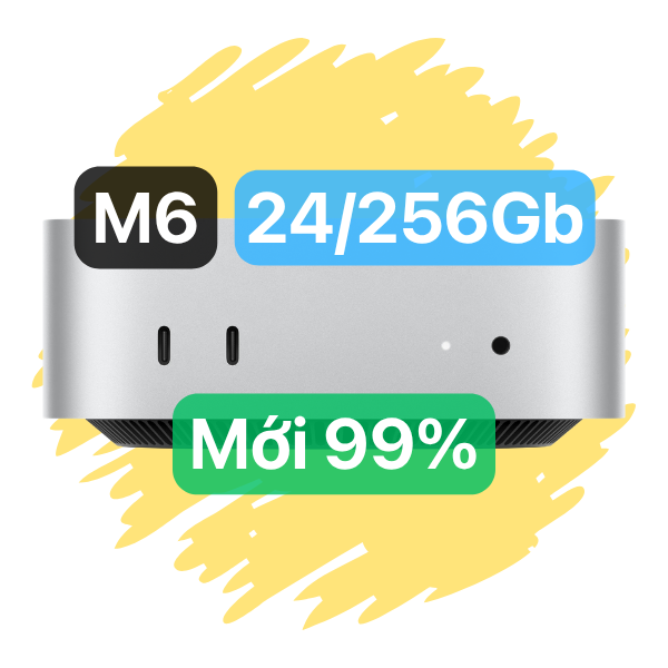 Mac Mini M6 24/256Gb Chính Hãng (LikeNew)