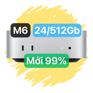 Mac Mini M6 24/512Gb Chính Hãng (LikeNew)