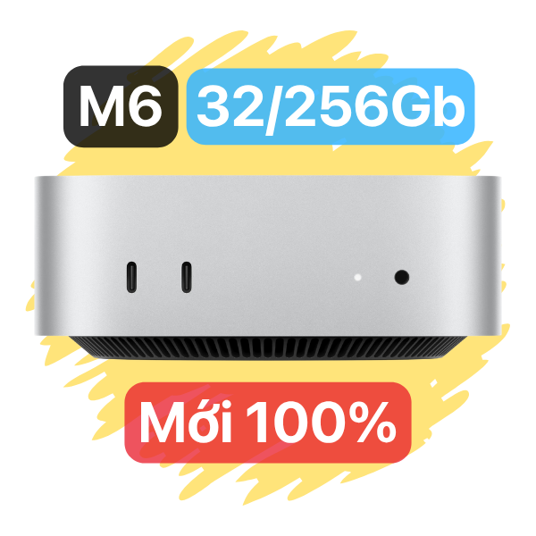 Mac Mini M6 32/256Gb Chính Hãng (Mới 100%)