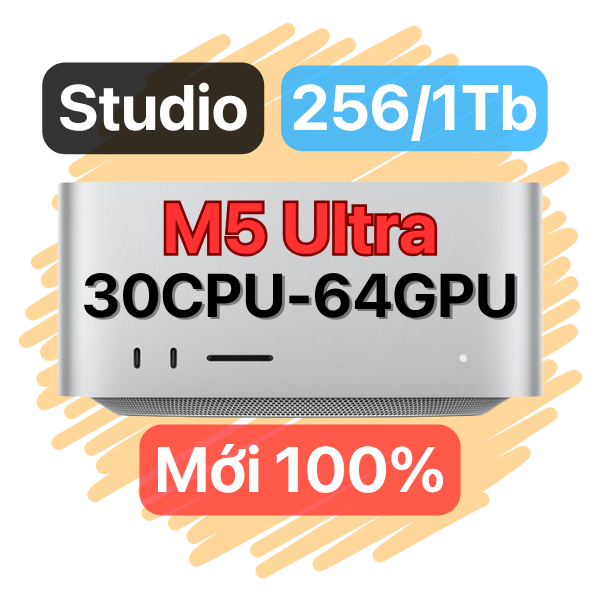 Mac Studio M5 Ultra 256/1Tb Chính Hãng (Mới 100%)